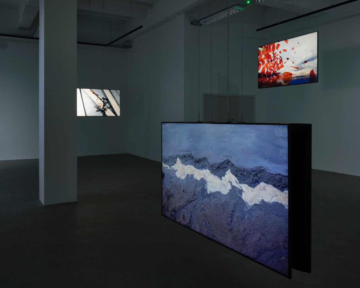 Jaki Irvine &amp;amp; Locky Morris, Re_sett_ing_s, Void Gallery, Derry, 2023 Photo by Simon Mills.