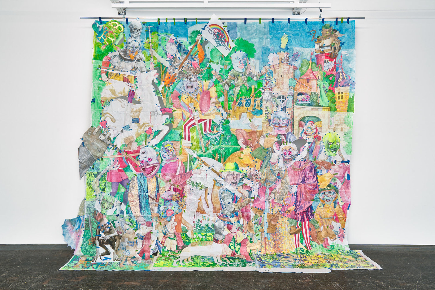 Sam Keogh, 'The Unicorn is Killed and Returned to the Castle Cartoon'