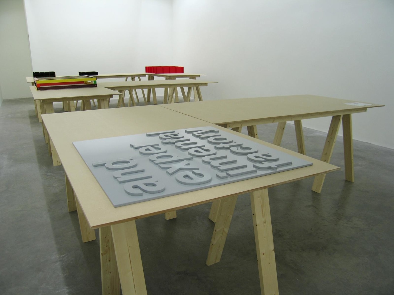 Liam Gillick, Literally Based on H.Z. 2