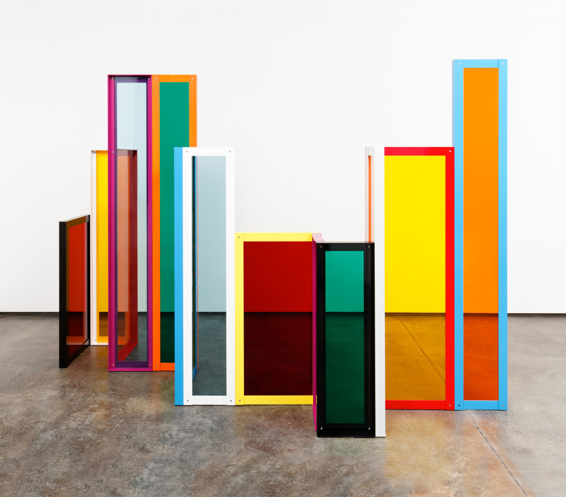 Liam Gillick&amp;nbsp;
Distinct Elevation, 2017
powder-coated aluminium, Plexiglas
200 x 280 x 140 cm / 78.7 x 110.2 x 55.1 in&amp;nbsp;