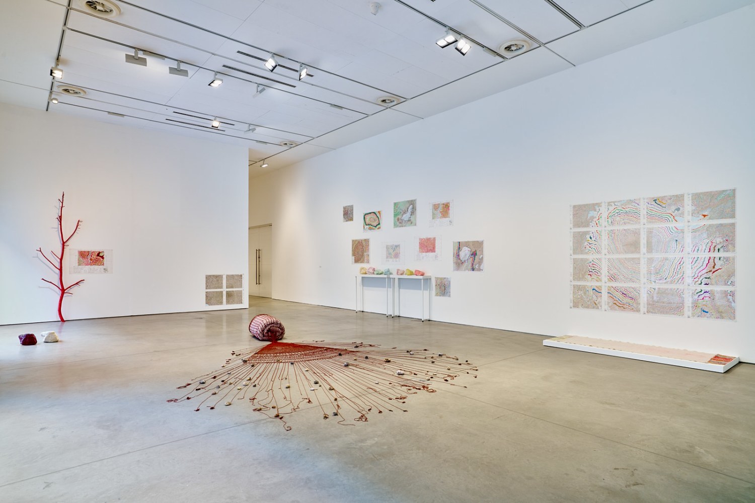 Kathy Prendergast, Stasis Field, installation view, John Hansard Gallery, Southampton, UK, 8 February – 3 May 2025. Photo by Reece Straw