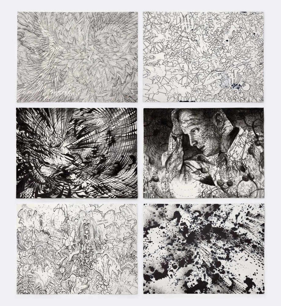 Eoin Mc Hugh
io, pp. 1-6,&amp;nbsp;
pigment ink on paper six pages
15 x 20 cm / 5.9 x 7.9 in each