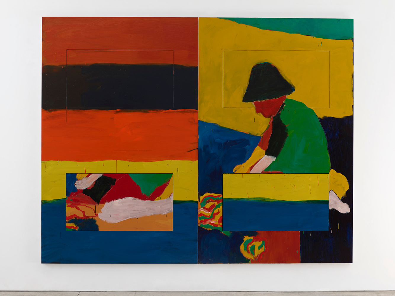 Sean Scully, Figure Abstract and Vice Versa, 2019