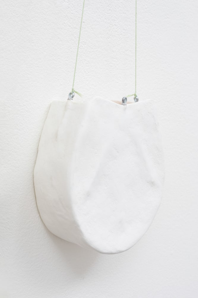 Aleana Egan
Sky Song
2023
four wall elements
card, tape, noil, cotton, papier m&amp;acirc;ch&amp;eacute;, twine, split pins
155 x 130 cm / 61 x 51.2 in total