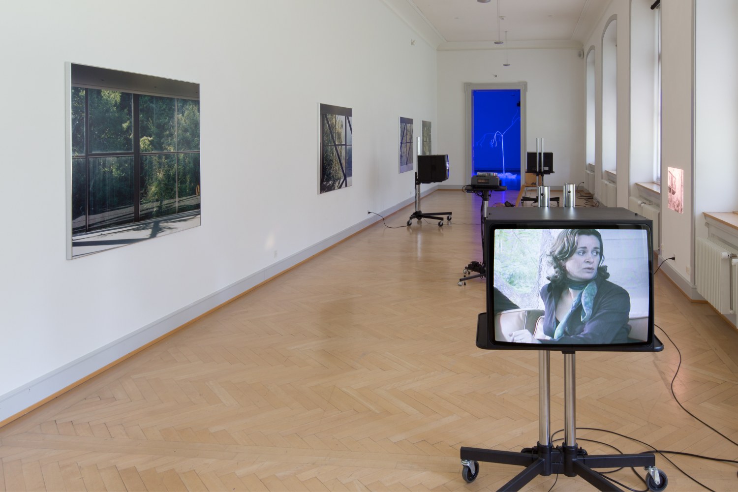 Gerard Byrne
A Late Evening in the Future, 2015
Kunstmuseum St. Gallen, Switzerland
Photo: Stefan Rohner