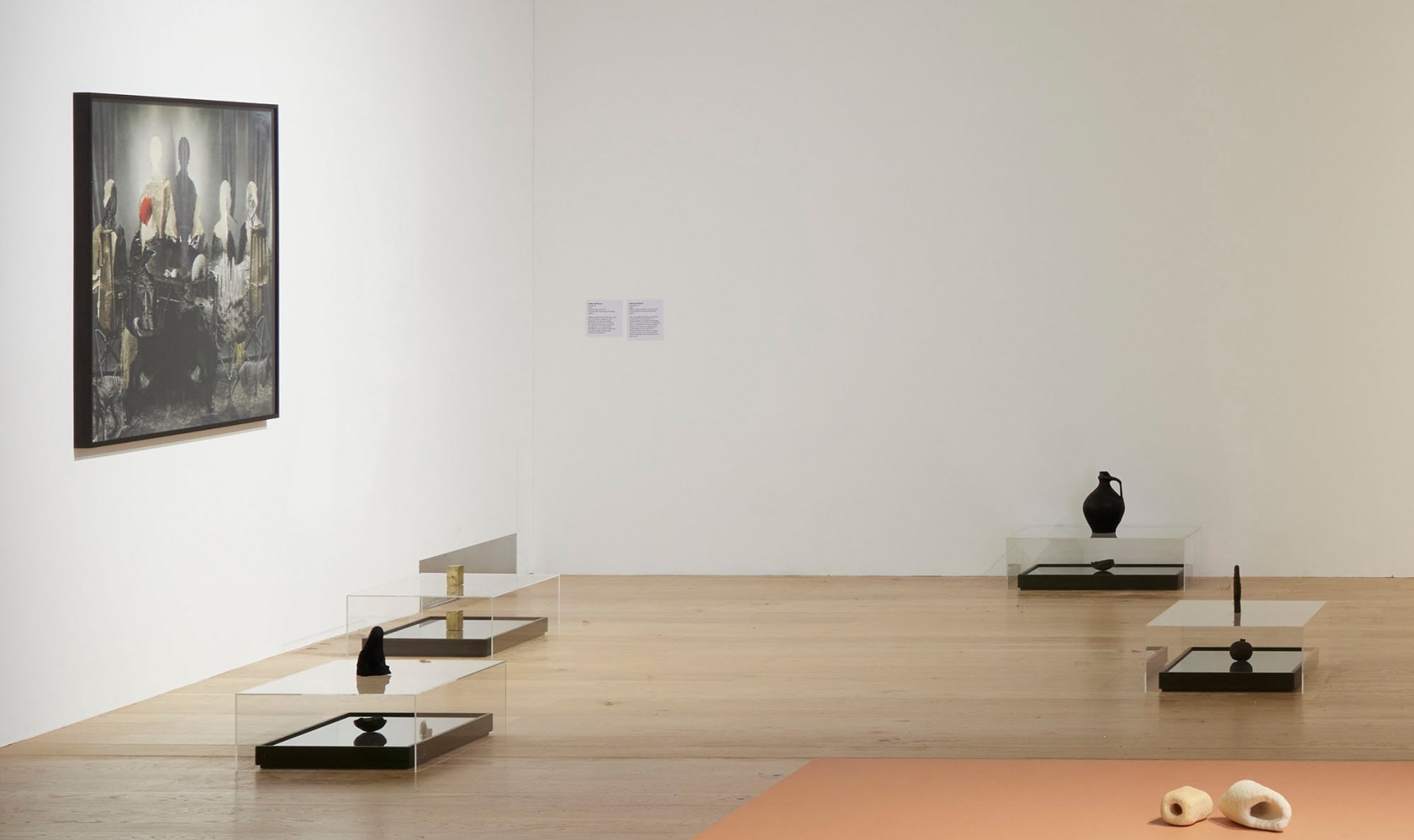 Works by Ailbhe N&amp;iacute; Bhriain installed in&amp;nbsp;Hollow Earth: Art, Caves and The Subterranean Imaginary at Nottingham Contemporary, 2022