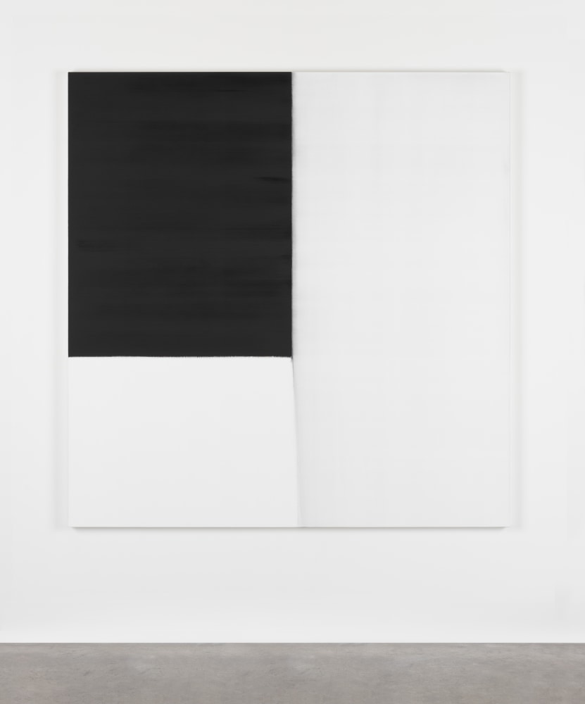 Callum Innes&amp;nbsp;
Exposed Painting Lamp Black, 2019
Oil on linen
180 x 175 cm / 70.9 x 68.9 in &amp;nbsp;&amp;nbsp;