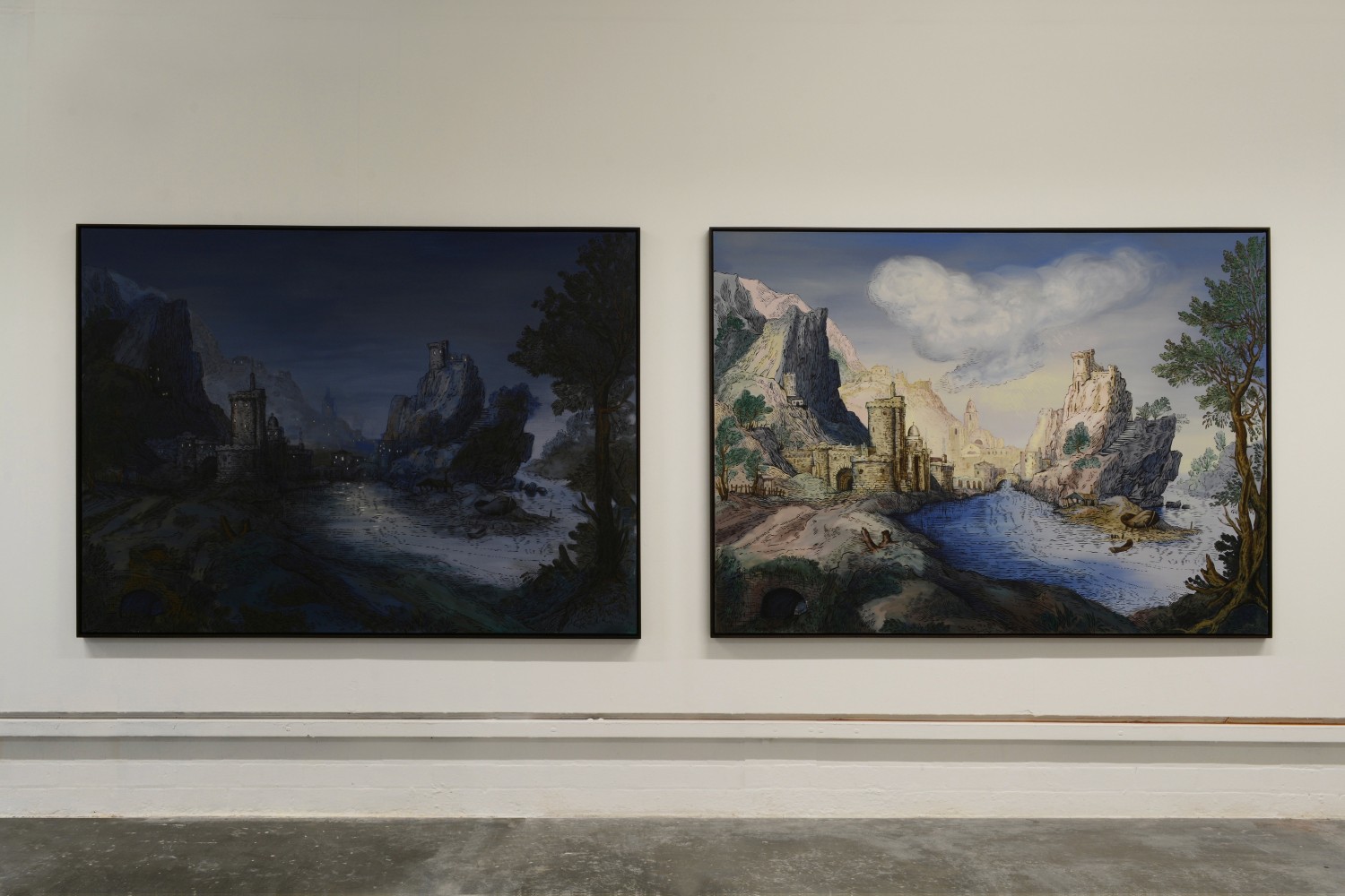 David Godbold
Nightfall - amplissium terrarum tractum, 2018
Golden Thread Gallery, Belfast, Northern Ireland