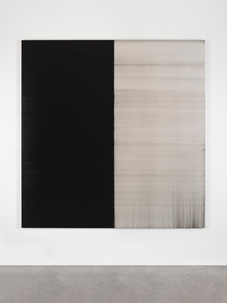 Callum Innes&amp;nbsp;
Untitled Lamp Black No. III, 2018
oil on linen
235 x 230 cm / 92.5 x 90.6 in&amp;nbsp;