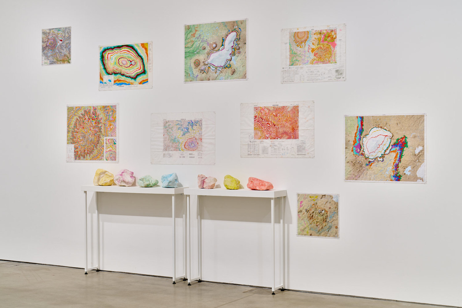 Kathy Prendergast, Stasis Field, installation view, John Hansard Gallery, Southampton, UK, 8 February – 3 May 2025. Photo by Reece Straw