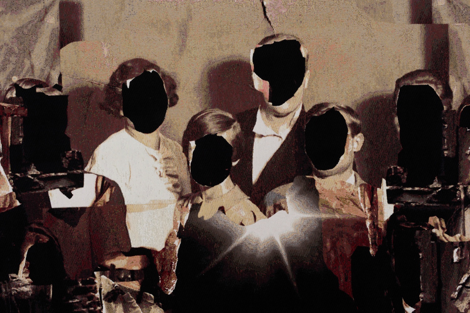 Ailbhe N&amp;iacute; Bhriain&amp;nbsp;
Interval II,&amp;nbsp;2025
Jacquard tapestry, cotton, wool, silk, Lurex, edition of 3 + 2AP
280 x 376 cm / 110.2 x 148 in&amp;nbsp; &amp;nbsp;