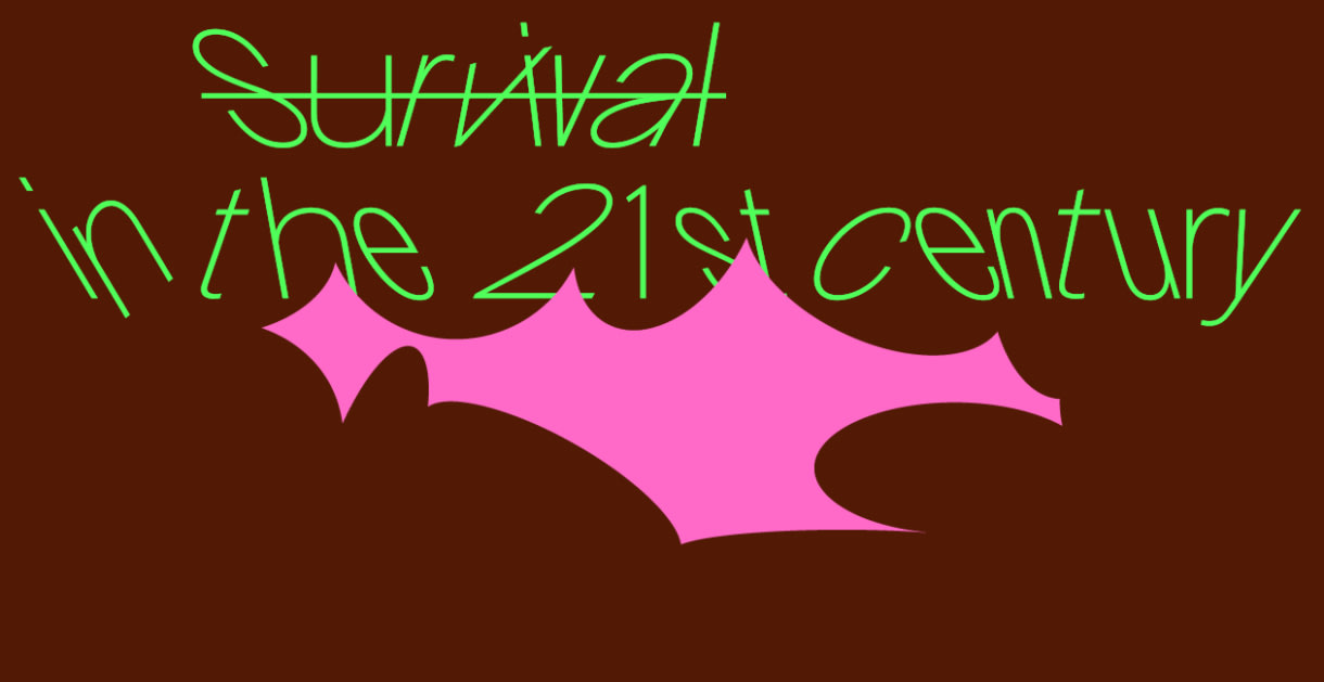 Liam Gillick in Survival in the 21st Century