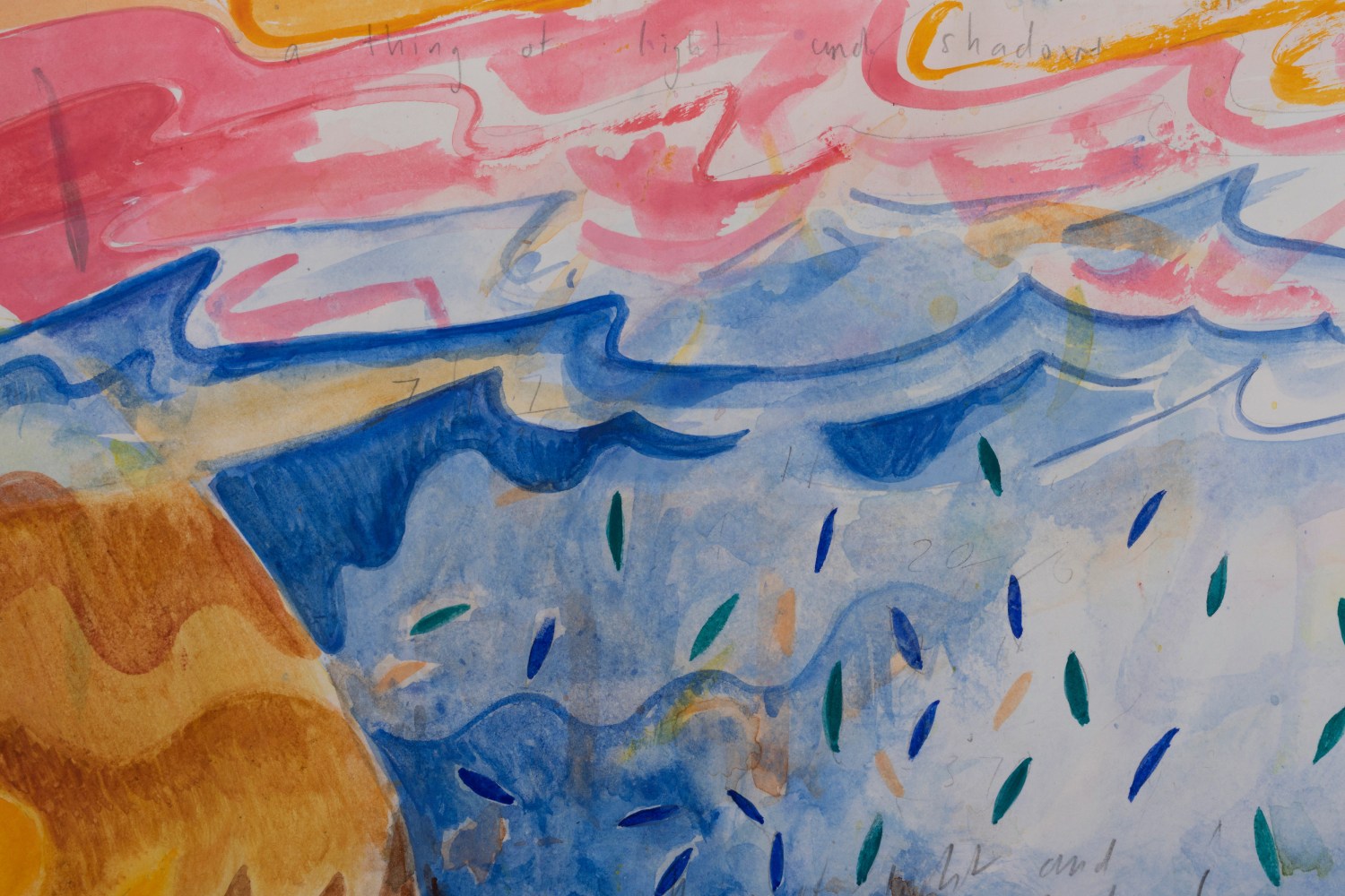 Isabel Nolan
Revelation, 2024
watercolour on paper
42 x 59.4 cm / 16.5 x 23.4 in paper size
47.7 x 65 x 3.7 cm &amp;nbsp;/ 18.8 x 25.6 x 1.5 in framed size