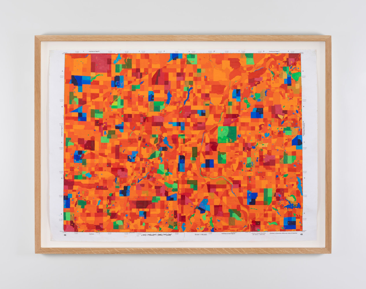 Kathy Prendergast,  Road Trip 18, 2023