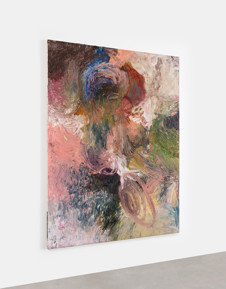 James Cabaniuk&amp;nbsp;

Double Edging, 2025
oil paint, spray paint and glitter on canvas

230 x 180 cm / 90.6 x 70.9 in&amp;nbsp; &amp;nbsp;