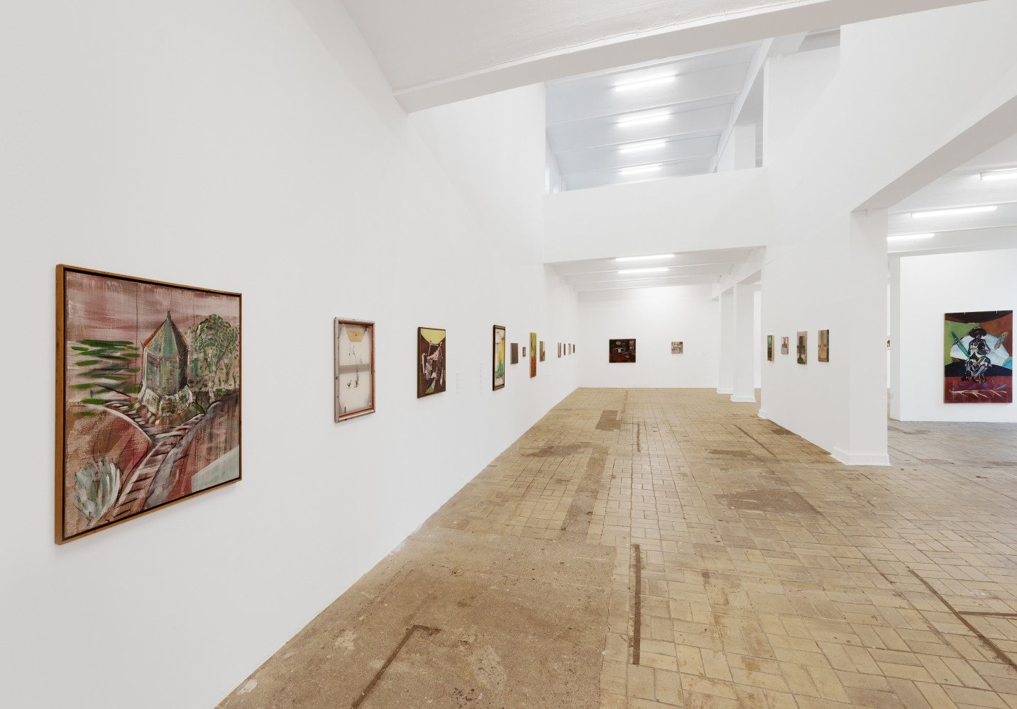 Merlin James
Signal Box, 2013
KW Institute for Contemporary Art, Berlin, Germany

&amp;nbsp;