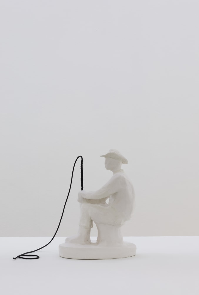 Andy Fitz
tired cowboy,&amp;nbsp;2022
plaster, paper mache clay, rope
25.5 x 22.5 x 13 cm /&amp;nbsp;10 x 8.9 x 5.1 in&amp;nbsp;