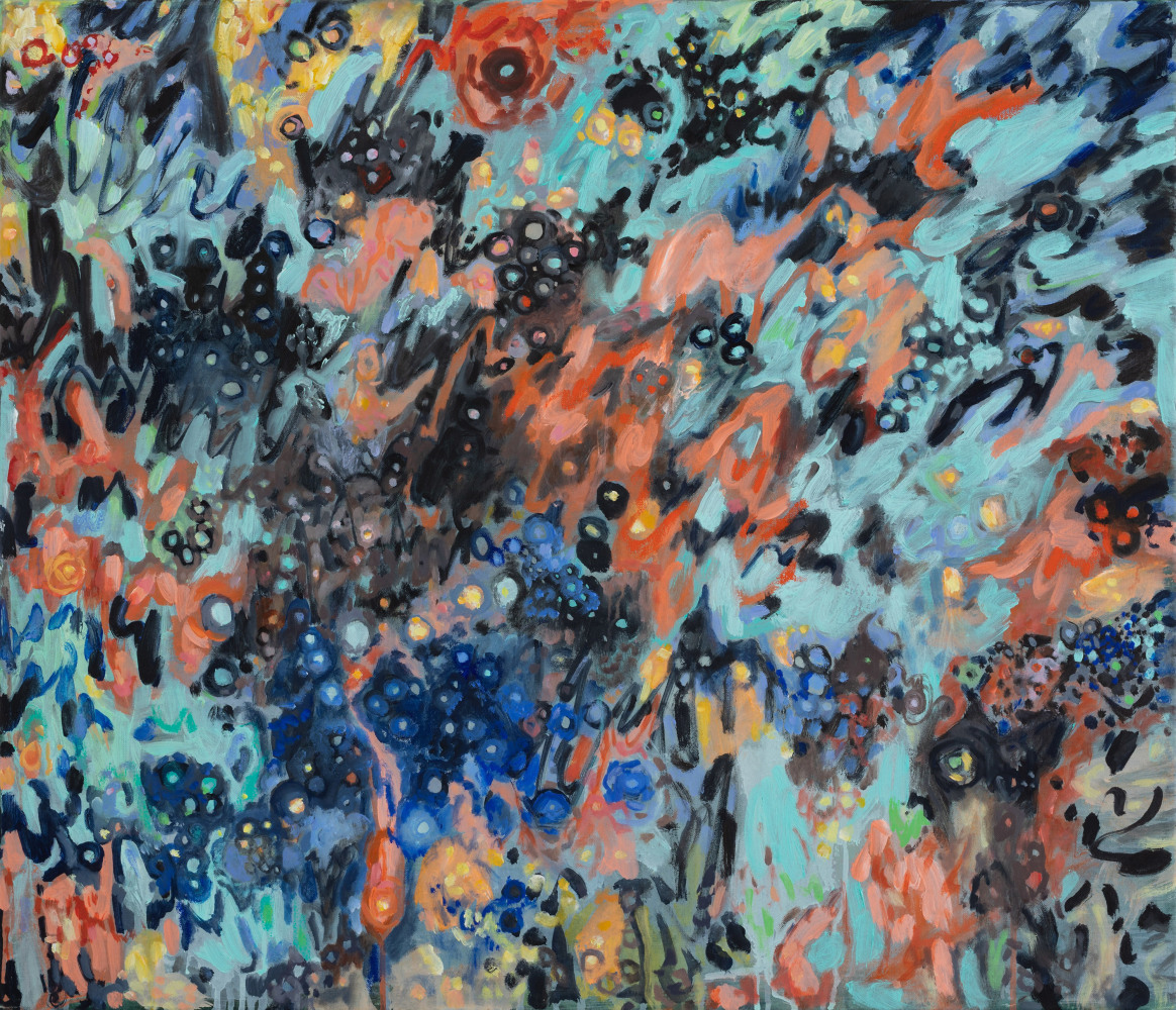 Into the world&amp;rsquo;s greater volume,&amp;nbsp;2020-21
water-based oil on canvas
60 x 70 cm / 23.6 27.6 in&amp;nbsp;