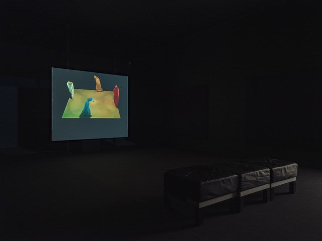 Exhibition view &amp;ldquo;On Television, Beckett&amp;rdquo; at W&amp;uuml;rttembergischer Kunstverein Stuttgart, 2024, Photos by Johannes Ocker&amp;nbsp;