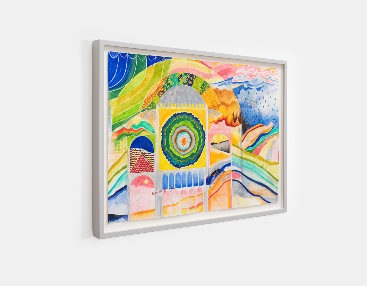 Isabel Nolan
Revelation, 2024
watercolour on paper
42 x 59.4 cm / 16.5 x 23.4 in paper size
47.7 x 65 x 3.7 cm &amp;nbsp;/ 18.8 x 25.6 x 1.5 in framed size