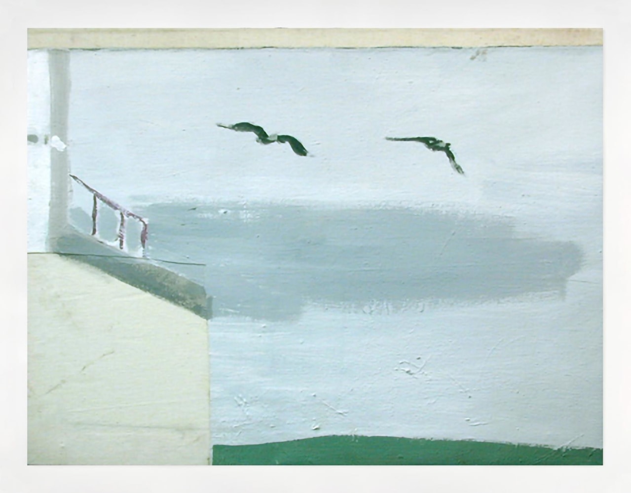 Gulls 1986-2000&amp;nbsp;acrylic on canvas&amp;nbsp;45 x 55.9 cm / 17.7 x 22 in&amp;nbsp;&amp;nbsp;