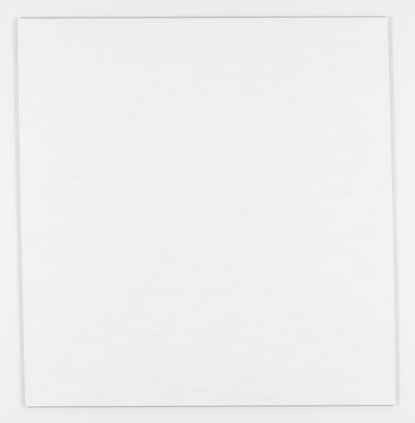 Callum Innes,&amp;nbsp;White / Red, 2017, Gouache on Aluminium, 180 x 175 cm / 70.9 x 68.9 in&amp;nbsp;&amp;nbsp;