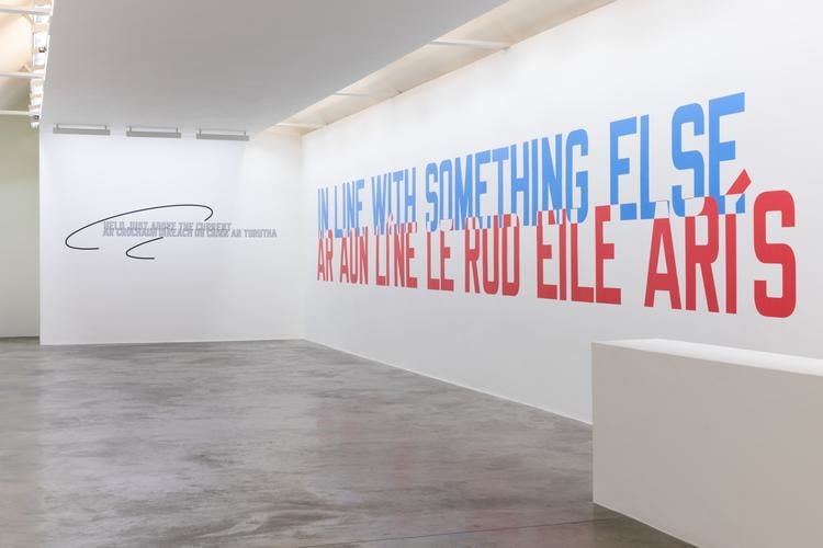 Lawrence Weiner, Kerlin Gallery, February - May 2021