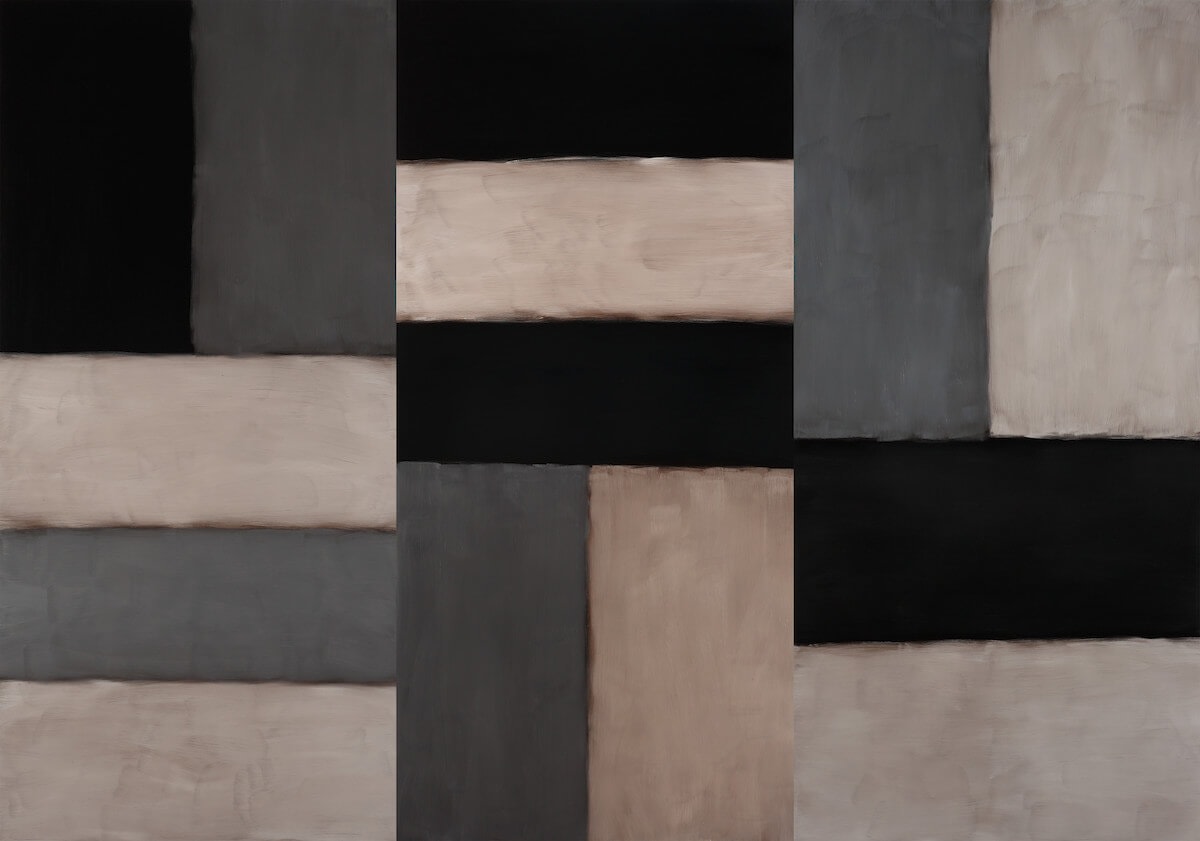 Sean Scully, Doric Europa, 2012 &amp;copy; Sean Scully. Photo: courtesy de l&amp;rsquo;artiste