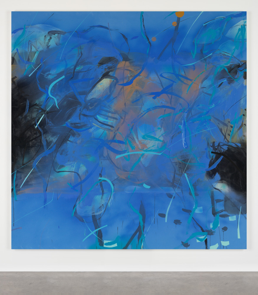 Zhou Li&amp;nbsp;
La Bleu J&amp;#39;ador&amp;eacute; NO.7-Nature / 《致挚爱的蓝》之七-自然, 2019
mixed media on canvas
200 x 200 cm / 78.7 x 78.7 in&amp;nbsp; &amp;nbsp;
