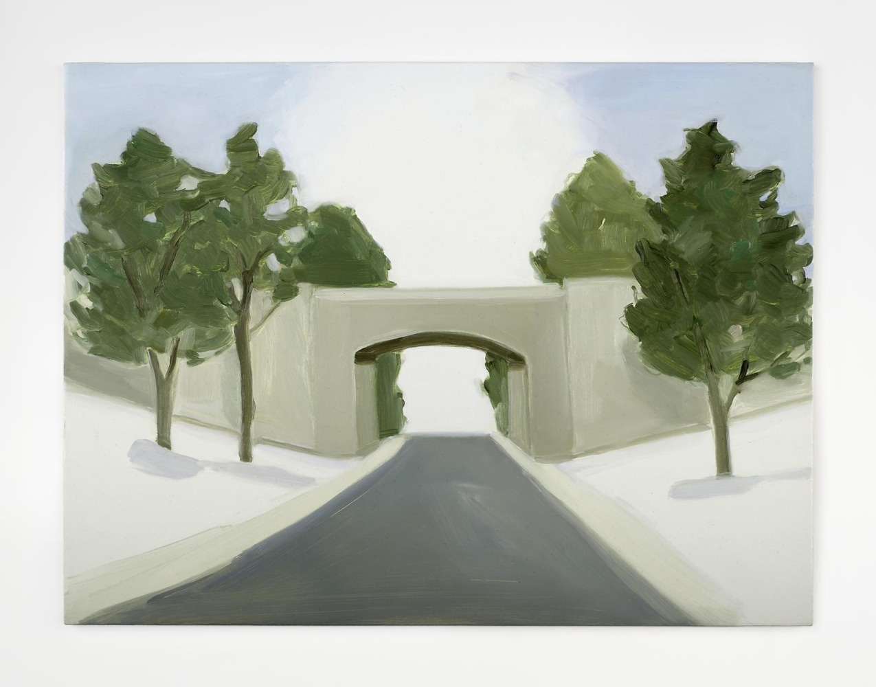 Maureen Gallace&amp;nbsp;
Merritt Parkway, 2005&amp;nbsp;
oil on panel&amp;nbsp;
22.9 x 30.5 cm&amp;nbsp; / 9 x 12 in&amp;nbsp; &amp;nbsp;