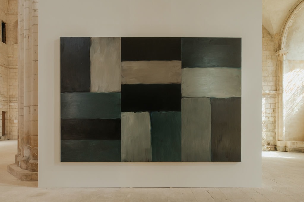 Sean Scully, &amp;Eacute;glise Saint-Nicolas de Caen, installation view, Normandie Impressioniste 2024, 21 June &amp;mdash; 29 September 2024