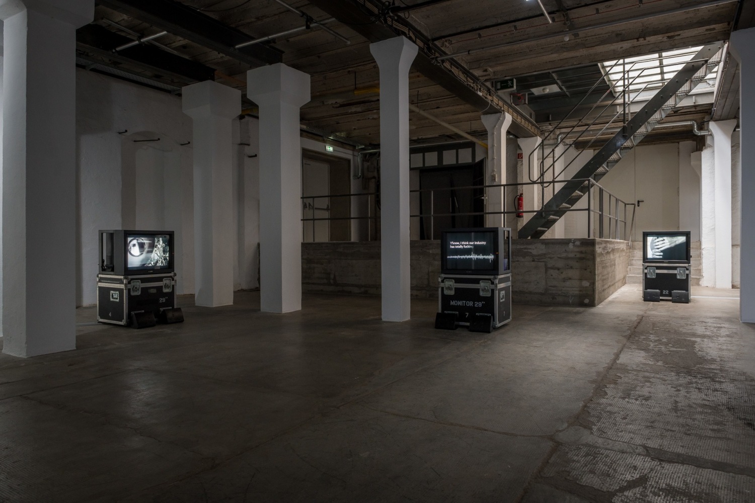 Jaki Irvine
If the Ground Should Open&amp;hellip;, 2018
as part of the group exhibition Nachtstücke at E-WERK, Freiburg, Germany
Photo: Marc Doradzillo&amp;nbsp;&amp;nbsp;