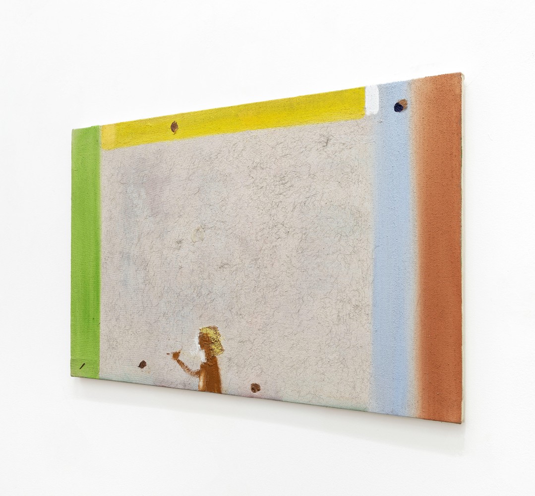 Painter (Hair),&amp;nbsp;2013-21
acrylic and mixed media on canvas
51 x 85 cm / 20.1 x 33.5 in&amp;nbsp;