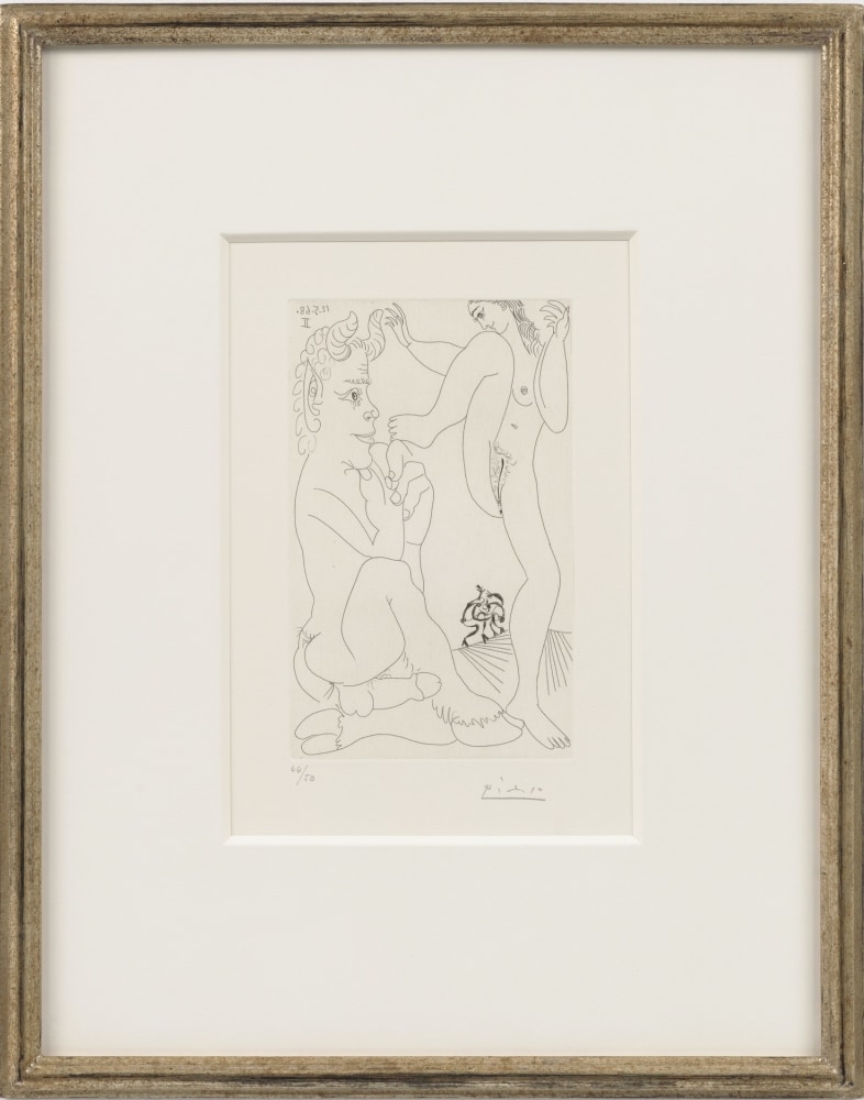 Pablo Picasso

347 Series: No. 77, May 12, 1968 II

etching, edition of 50

12 7/8 x 9 7/8 in. / 32.7 x 25.1 cm
