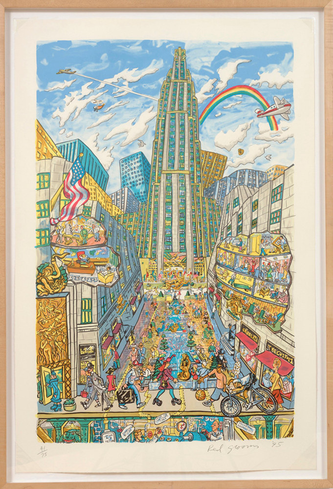 Rockefeller Center, 1995

lithograph, edition of 75

41 3/8 x 27 1/2 in. / 105.1 x 69.9 cm