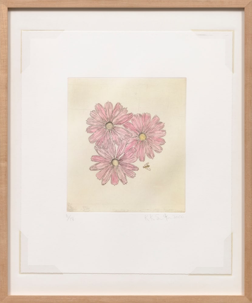 Kiki Smith
Flower and Bee (F), 2000
etching, edition of 18
image: 9 x 8 in. / 22.9 x 20.3 cm
sheet: 16 x 14 in. / 40.6 x 35.6 cm

Sold