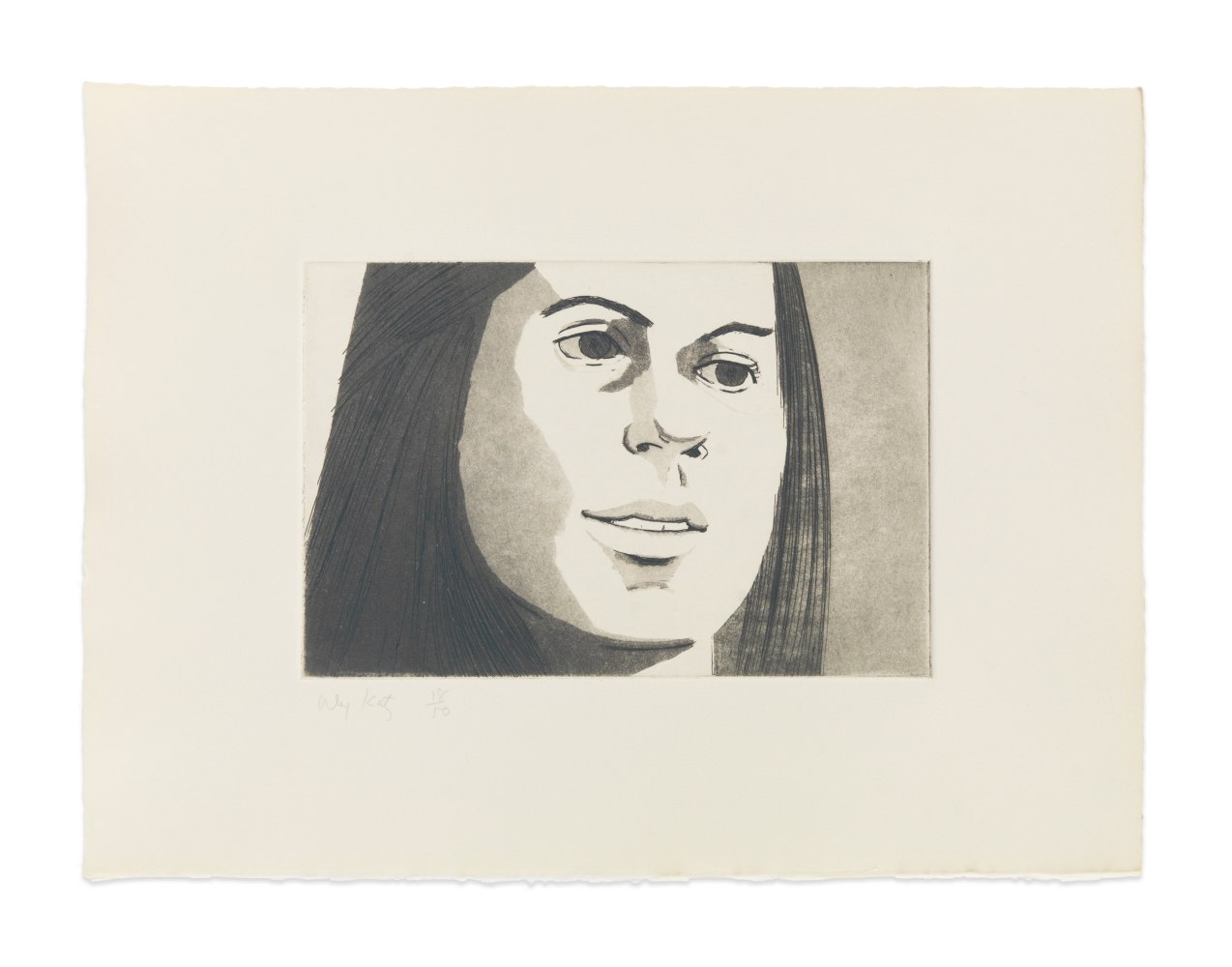 June Ekman&amp;#39;s Class: Nancy, 1972

aquatint, edition of 50

11 x 15 in. / 27.9 x 38.1 cm