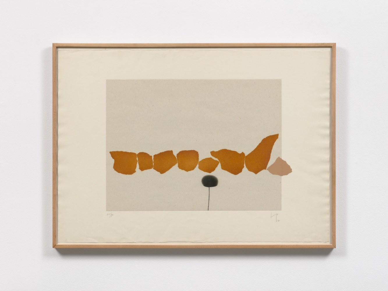 Autunno, 1978

color aquatint, edition of 90

19 1/4 x 25 5/8 in. (48.9 x 65.1 cm)

framed: 29 3/8 x 40 5/8 x 1 1/4 in.

Sold