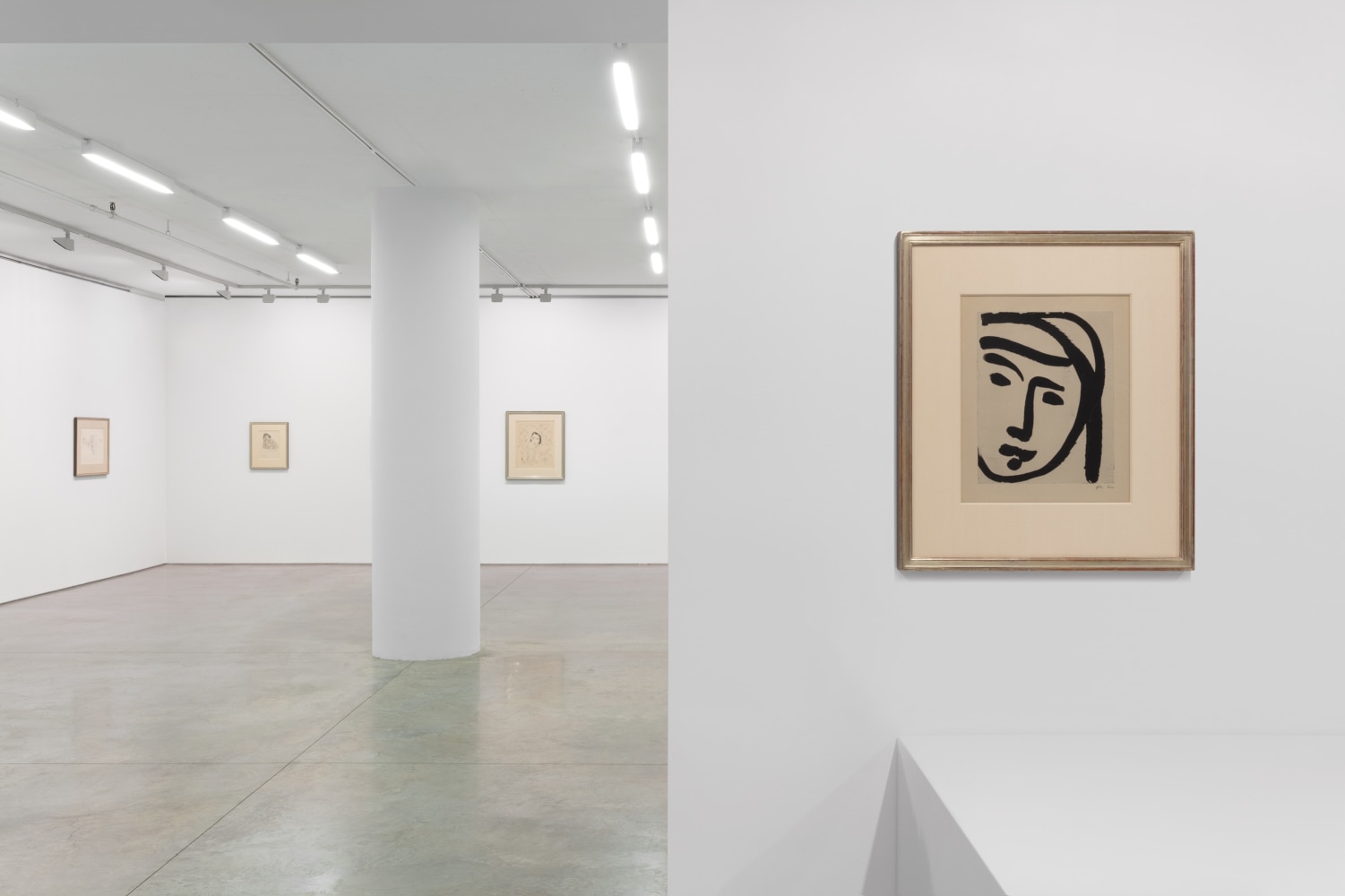 Installation image of Matisse: Portraits. Photography by Pierre Le Hors.&amp;nbsp;