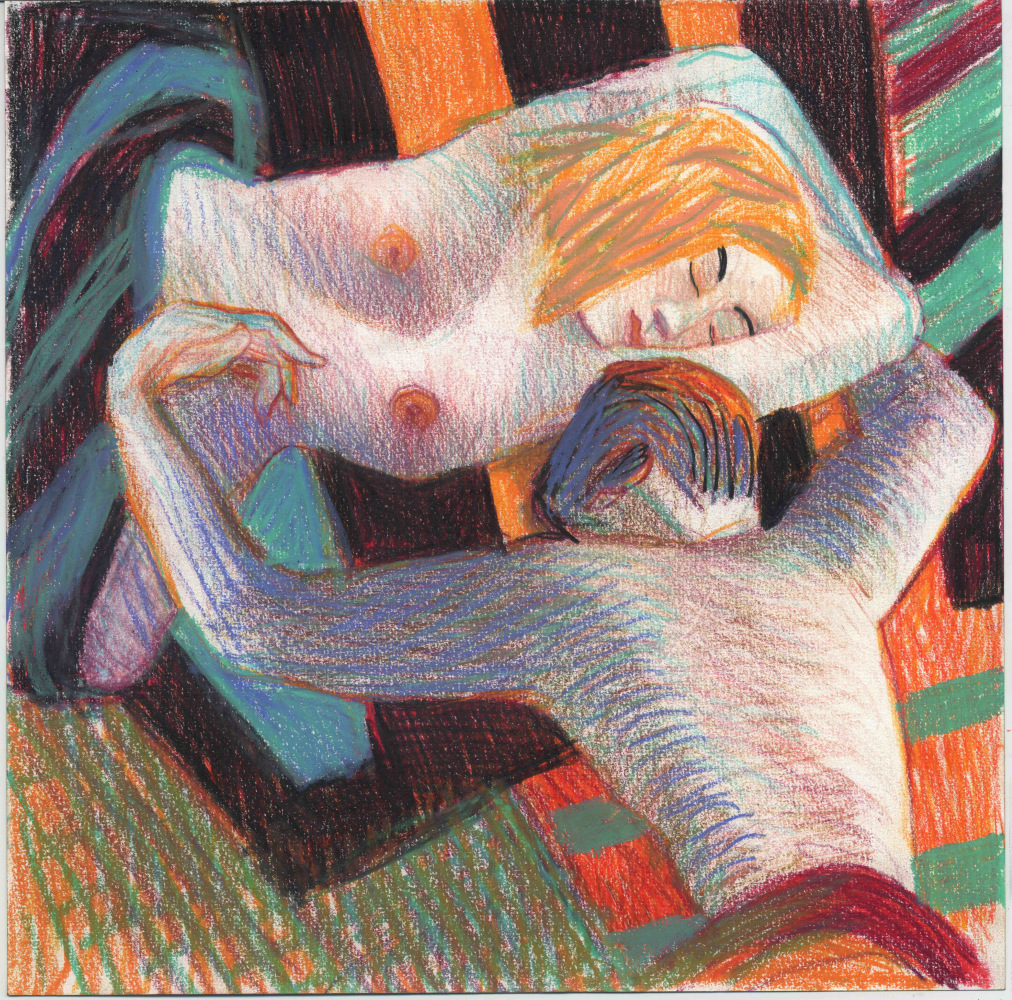 Stanze Intime #2, 2021
Crayon and pastel on paper
18 x 18 inches

$5,900 - Sold
