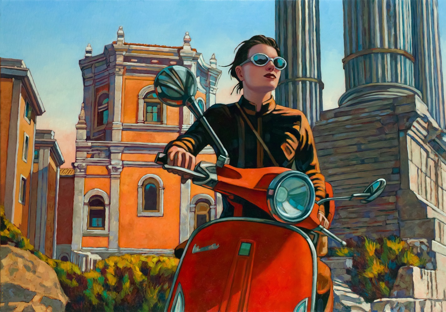 Forum, Rome, 2021
Oil on linen
32 x 45 5/7 x 1 1/2 inches

$14,800 - Sold
