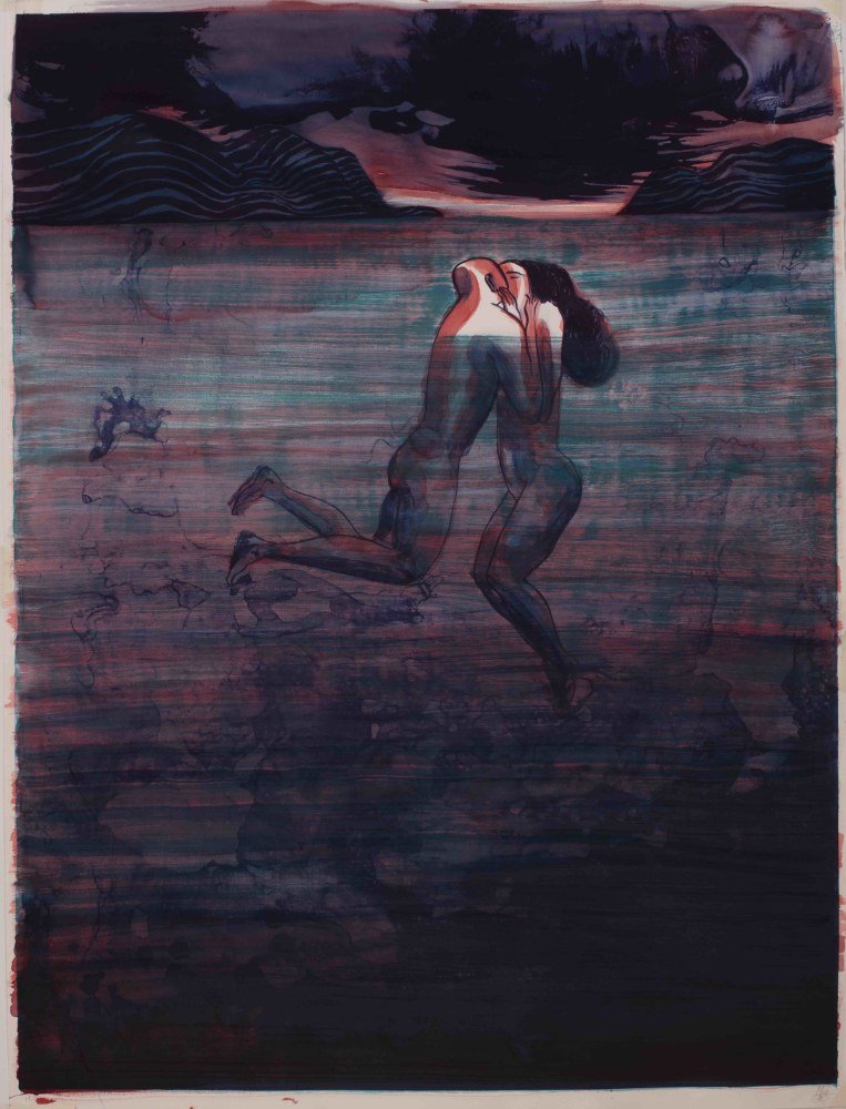 Nell&amp;#39;Acqua, 2006

Mixed media on paper

66 x 50 inches

$7,400 - Sold