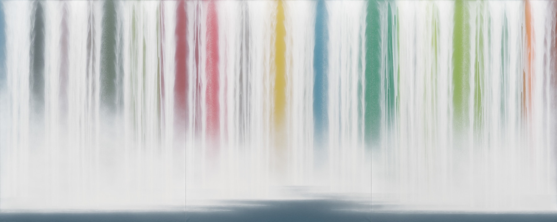 Waterfall on Colors
2022, 193.9 x 486.3 cm
&amp;nbsp;
