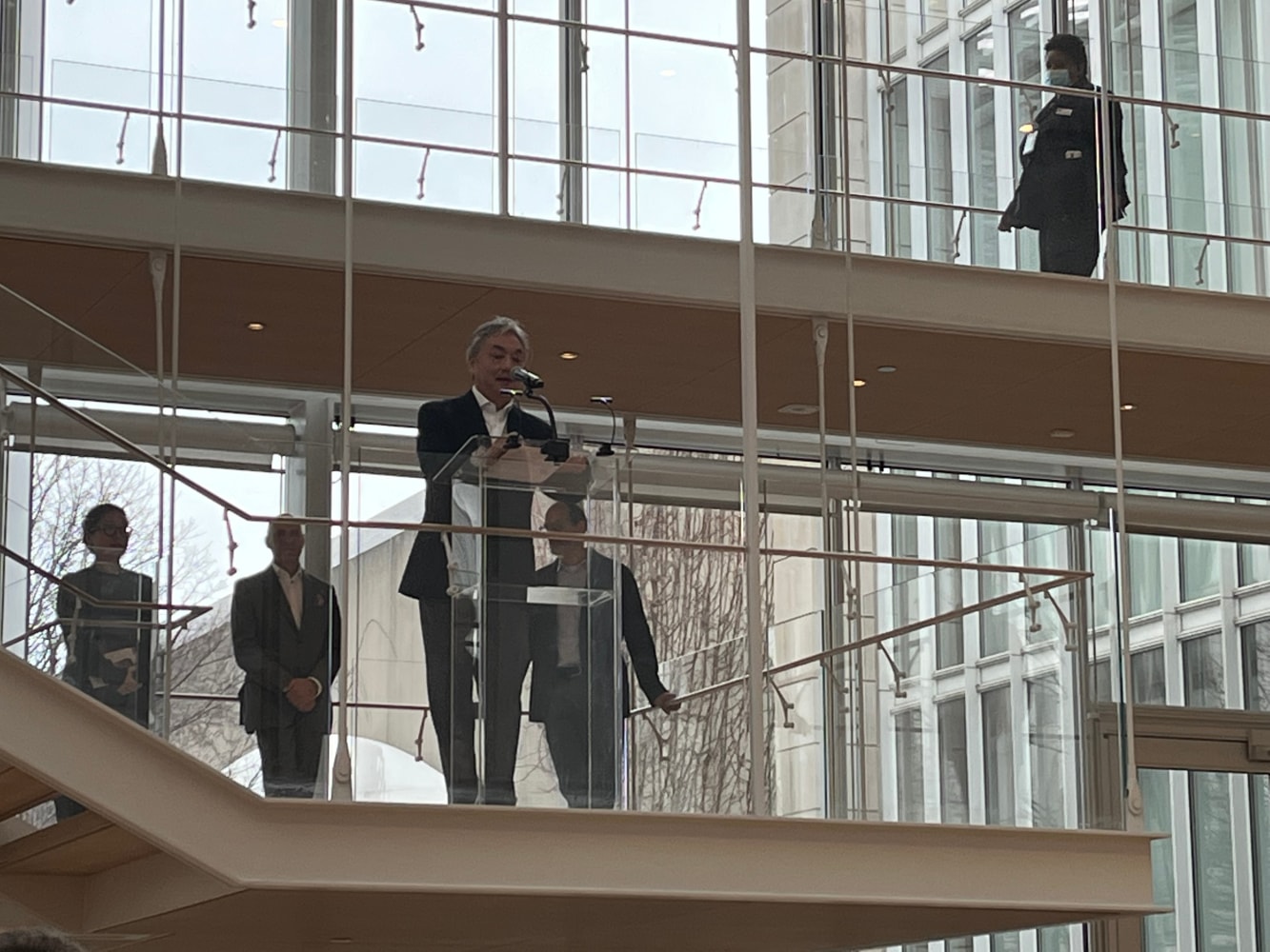 At The Art Institute of Chicago, there was an event.&amp;nbsp;I made a speech at the event.&amp;nbsp;Exhibition &amp;ldquo;Senju&amp;rsquo;s Waterfall for Chicago&amp;rdquo; is extended till the end of June.
