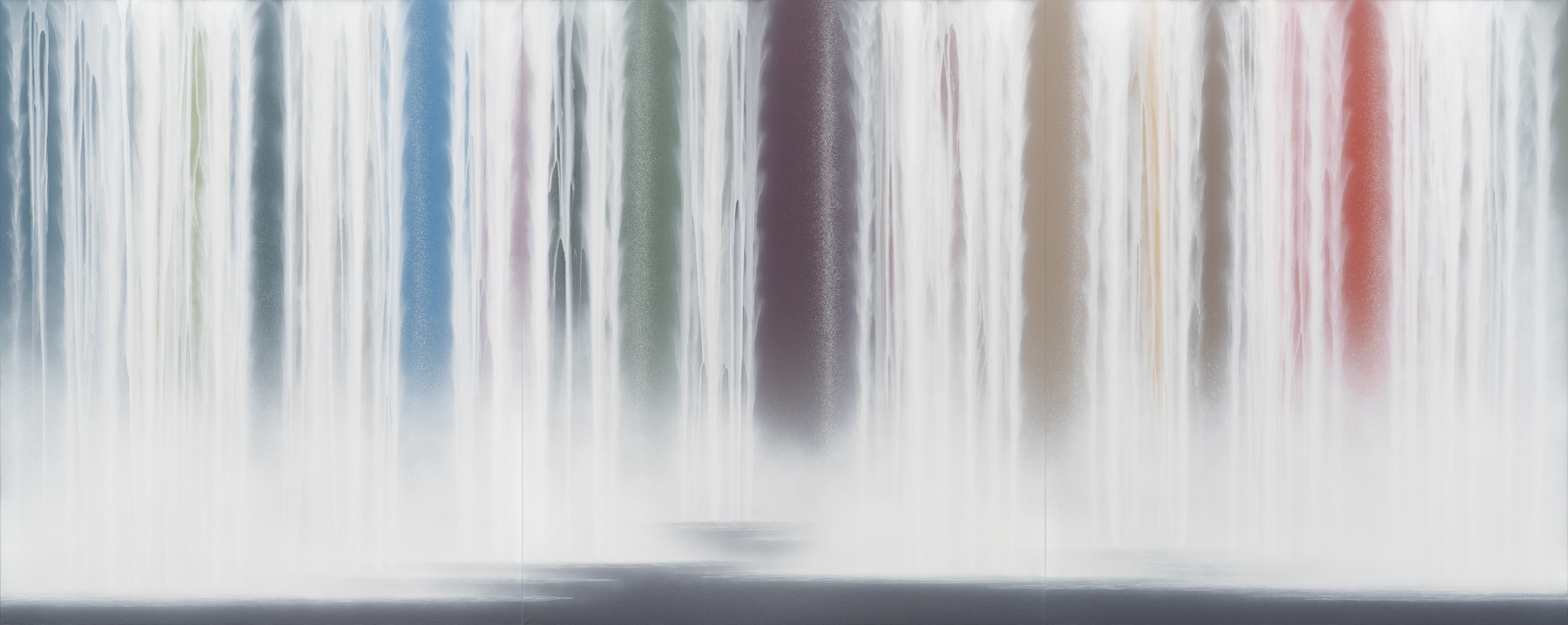 Waterfall on Colors
2022, 193.9 x 486.3 cm