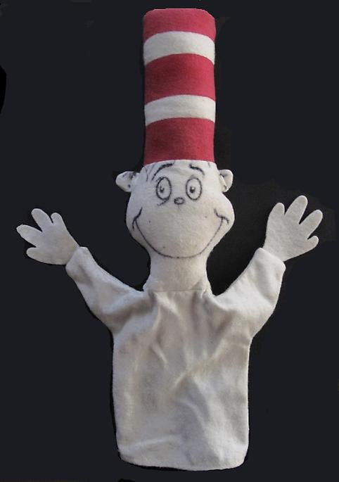 Cat in the Hat maquette Puppet c.1950-1960s