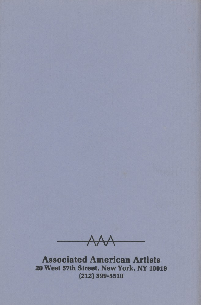 A.A.A. American Master Prints 1900-1950