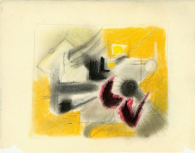 Inv# F 16 Untitled, C. 1940s-1950s
Graphite and Pastel on Vellum Paper
8.5 x 11 inches&amp;nbsp;&amp;nbsp;
21.6 x 27.9 cm