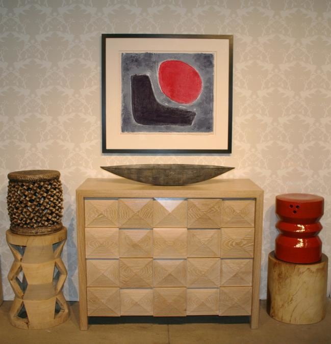 Untitted,&amp;nbsp;PP 1029, 1973
Water Soluble Printer&amp;#39;s Ink and Casein
H:&amp;nbsp;25 x W: 28 3/4 inches