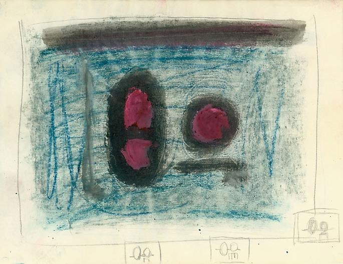 Inv# C 81 Untitled, c. 1970s
Gouache, Ink, Crayon and Graphite
on Bond Paper
8 1/2 x 11 inches&amp;nbsp;&amp;nbsp;
21.6 x 27.9 cm